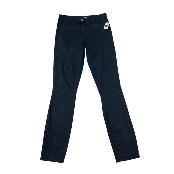 Gap Women's Dark Gray Stretch Skinny Pants Sz 6R - NWT - Picture 1 of 7